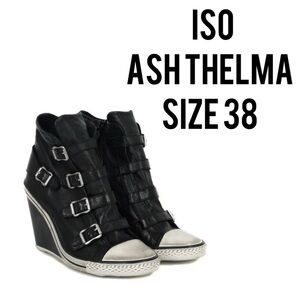LOOKING FOR Ash Thelma buckle wedge sneakers